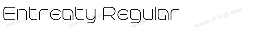 Entreaty Regular字体转换
